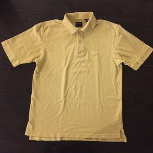 IZOD Men's Short Sleeve Yellow Polo Shirt